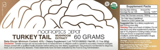 Turkey Tail Mushroom Extract