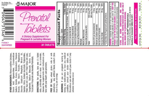Prenatal Tablets