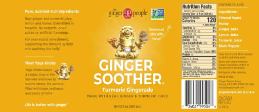 Ginger Soother Turmeric Gingerade