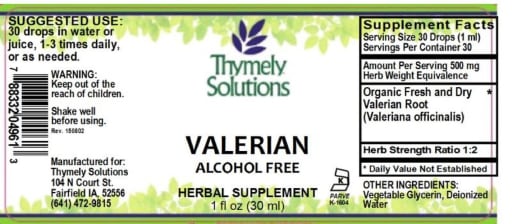 Valerian Alcohol Free
