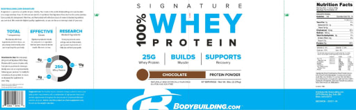 100% Whey Protein Chocolate