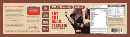 Grass-Fed Whey Protein Chocolate