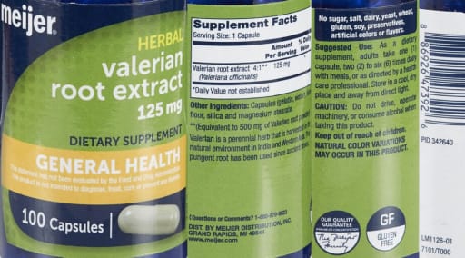 Valerian Root Extract 125 mg