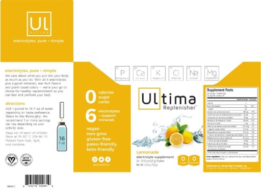 Ultima Replenisher Lemonade