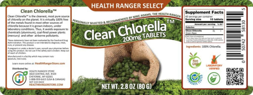 Clean Chlorella