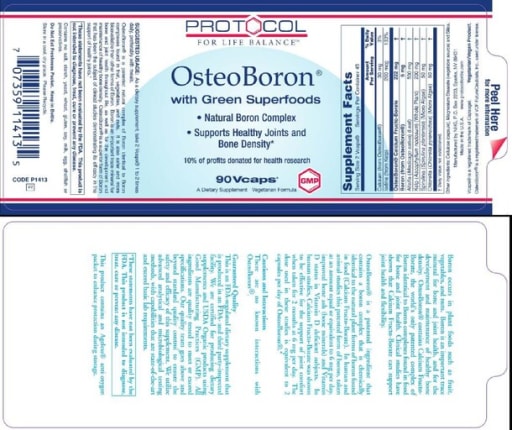 Osteo Boron With Green Superfoods