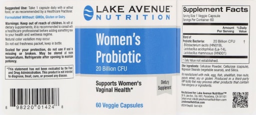 Women's Probiotic 20 Billion CFU