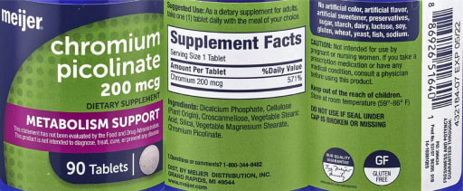 Chromium Picolinate 200 mcg