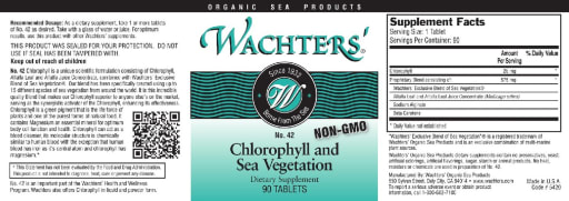 No. 42 Chlorophyll And Sea Vegetation