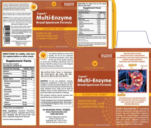 Zygest Multi-Enzyme Broad Spectrum Formula