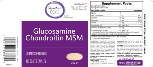 Glucosamine Chondroitin MSM