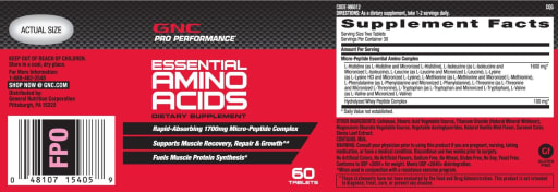 Essential Amino Acids