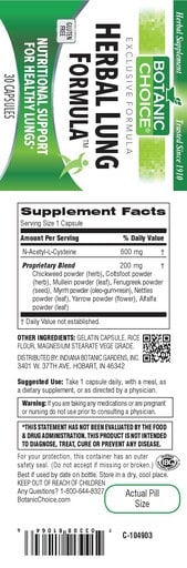Herbal Lung Formula