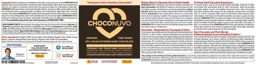 ChocoNuvo 91% Cacao Extreme Dark Chocolate