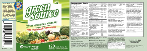 Green Source Multivitamin & Minerals