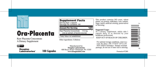 Ora-Placenta Raw Placenta Concentrate
