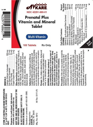 Prenatal Plus Vitamin and Mineral Tablet