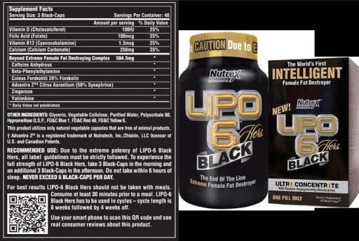 LIPO 6 Black Hers