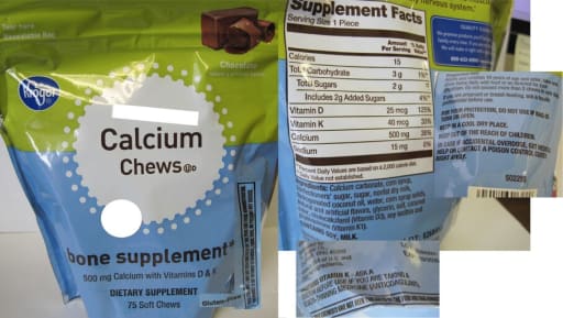 Calcium Chews Chocolate