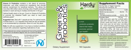Greens & Probiotics
