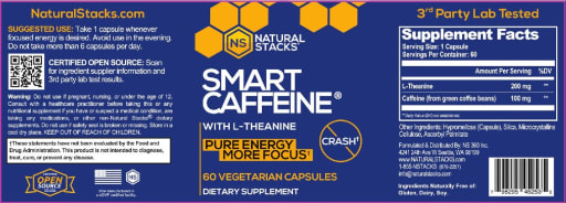Smart Caffeine with L-Theanine
