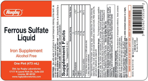 Ferrous Sulfate Liquid