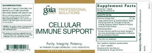 Cellular Immune Support