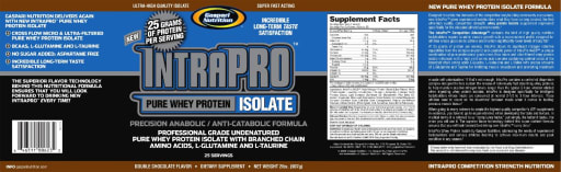 IntraPro Double Chocolate Flavor