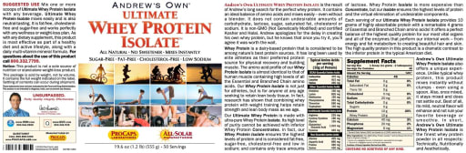 Ultimate Whey Protein Isolate