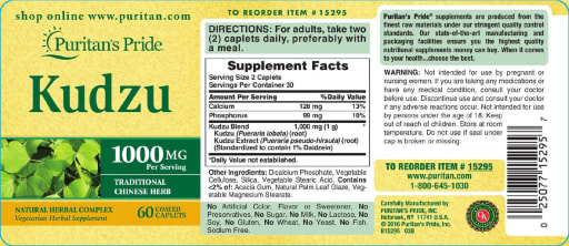 Kudzu 1000 mg