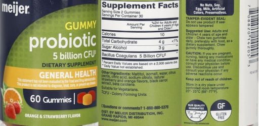Probiotic 5 Billion CFU Gummy