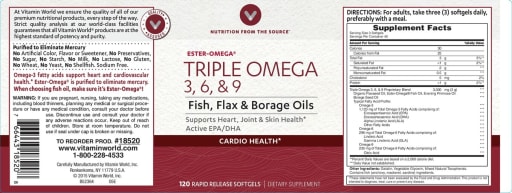 Triple Omega 3, 6, & 9