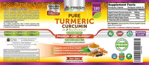 Pure Turmeric Curcumin