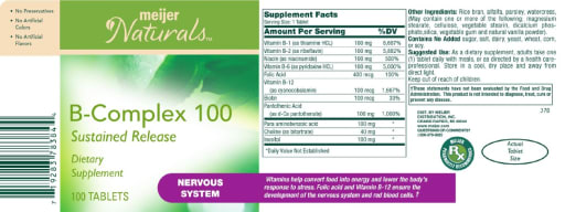 B-Complex 100 Sustained Release