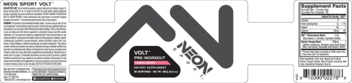 Volt Pre-Workout Lemon Berry