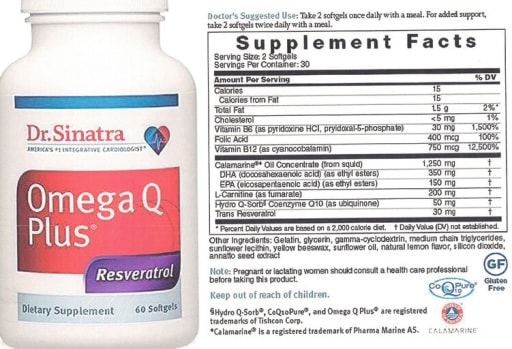 Omega Q Plus Resveratrol