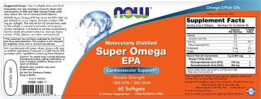 Molecularly Distilled Super Omega EPA