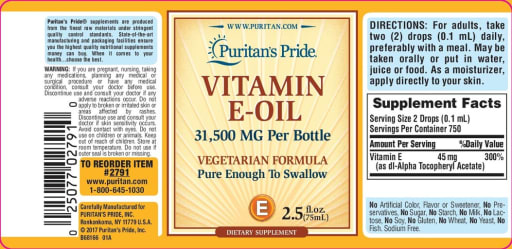 Vitamin E-Oil