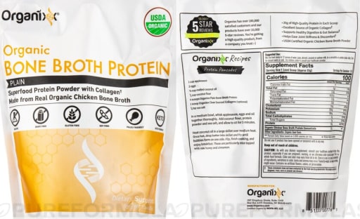 Organic Bone Broth Protein Plain