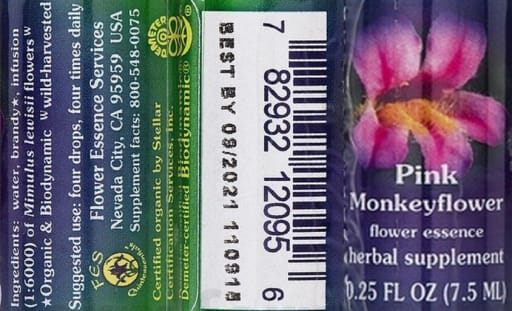 Pink Monkeyflower Flower Essence