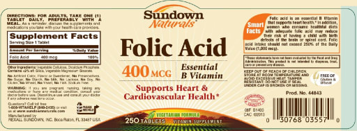 Folic Acid 400 mcg
