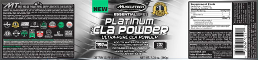 Platinum Pure CLA Powder