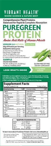 PureGreen Protein Natural