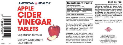 Apple Cider Vinegar Tablets