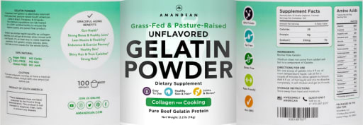 Gelatin Powder Unflavored
