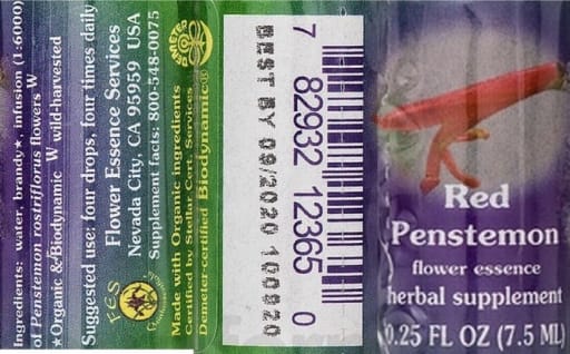 Red Penstemon Flower Essence
