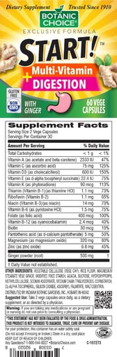 START! Multi-Vitamin + Digestion
