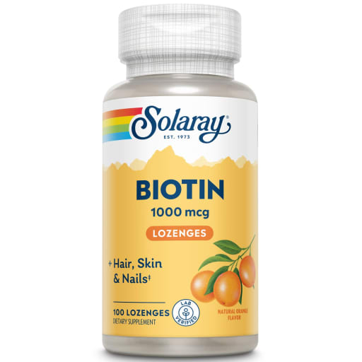 Biotin 1000 mcg Natural Orange Flavoring