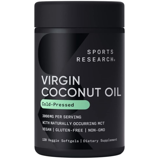 Extra Virgin Organic Coconut Oil Capsules