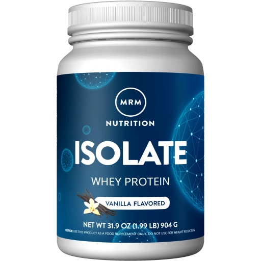 Isolate Whey Protein Vanilla Flavored